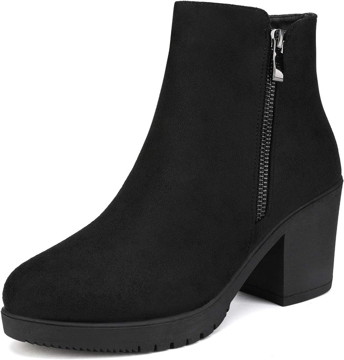 Bottines Femme Cuir Talon